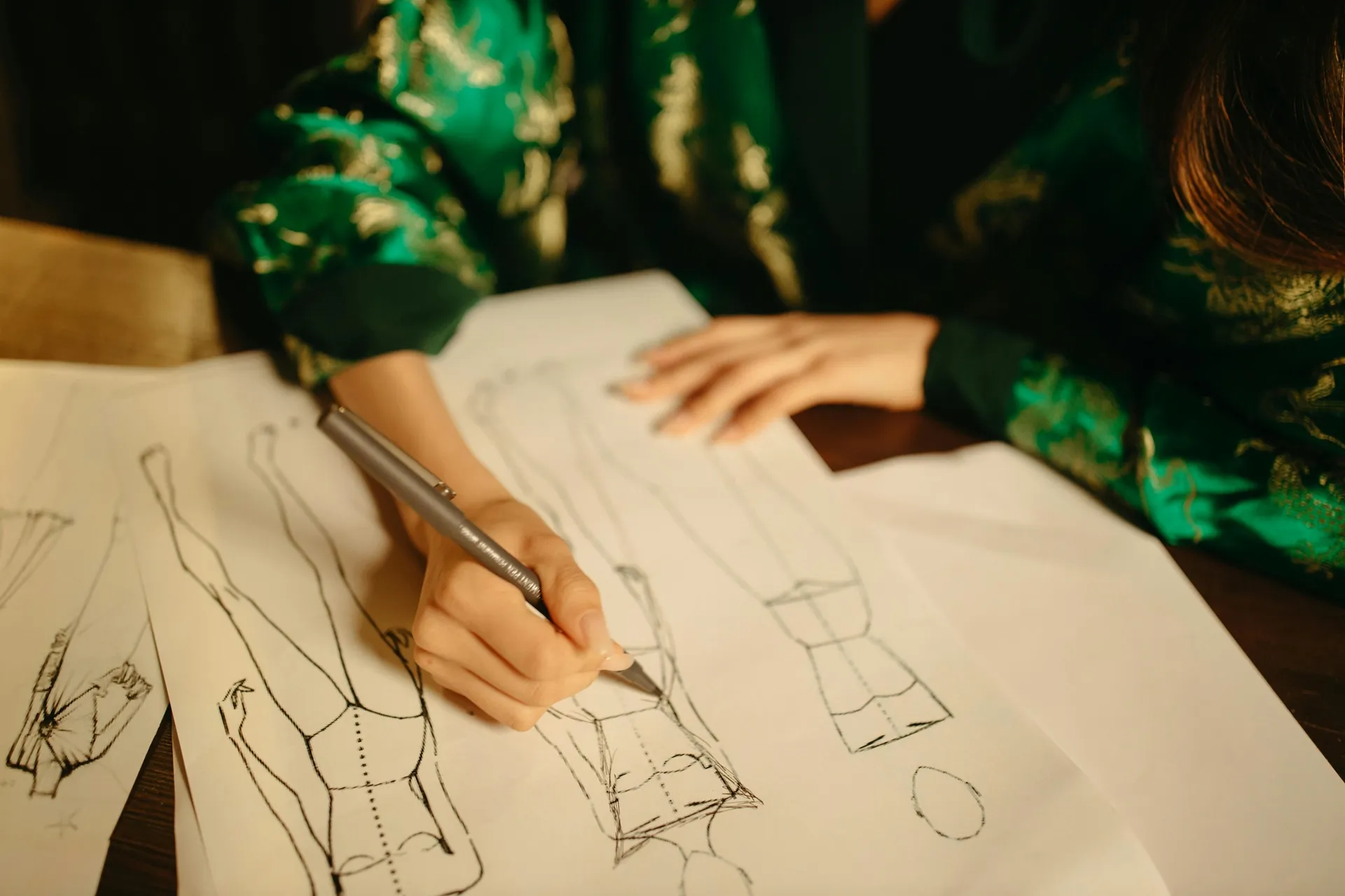 Fashion Sketching Muse For Art